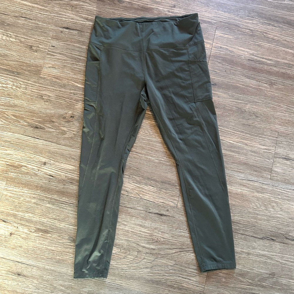 Reebok Dark Green Leggings